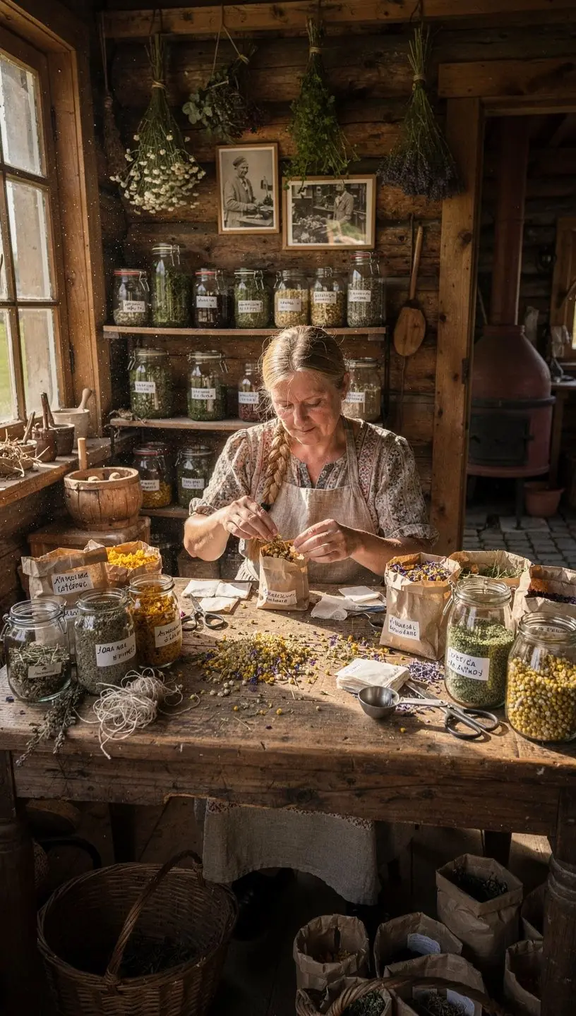 Autentiška arbatos degustacija su regioniniais skonių akcentais.